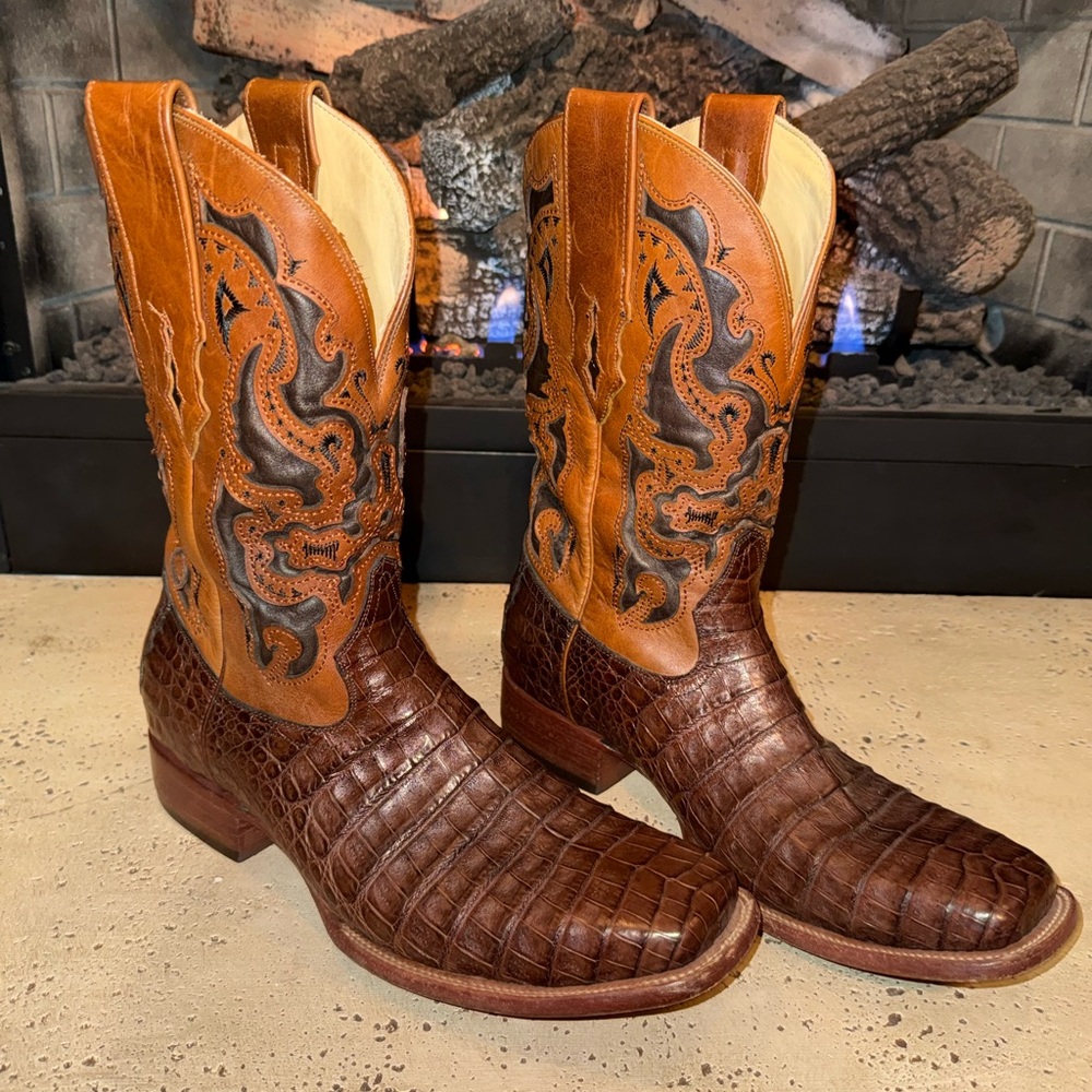 Corral Genuine Alligator Western Boots